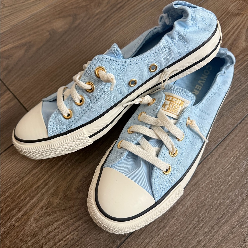 Converse Sky Blue Shoreline Slip-on Sneakers - Picture 10 of 11